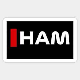 HAM - Lewis Hamilton 2025 v2 Sticker